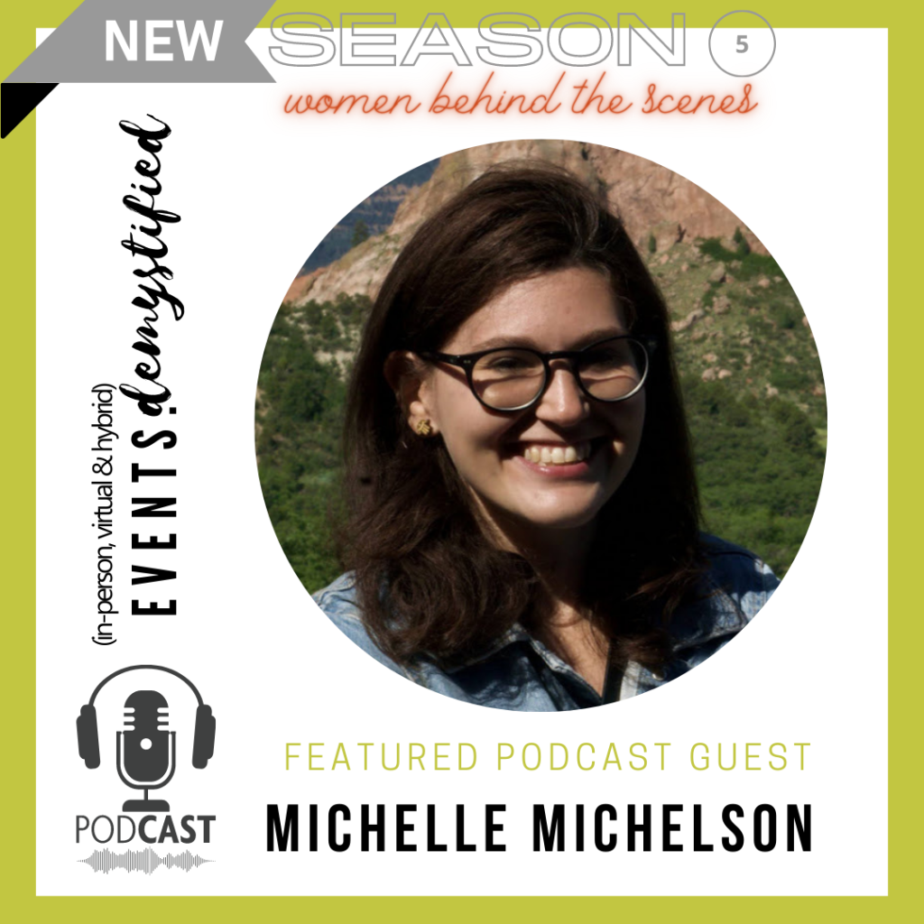 98: What is teleprompting and how it can add value to your events ft Michelle Michelson (Prompster)
