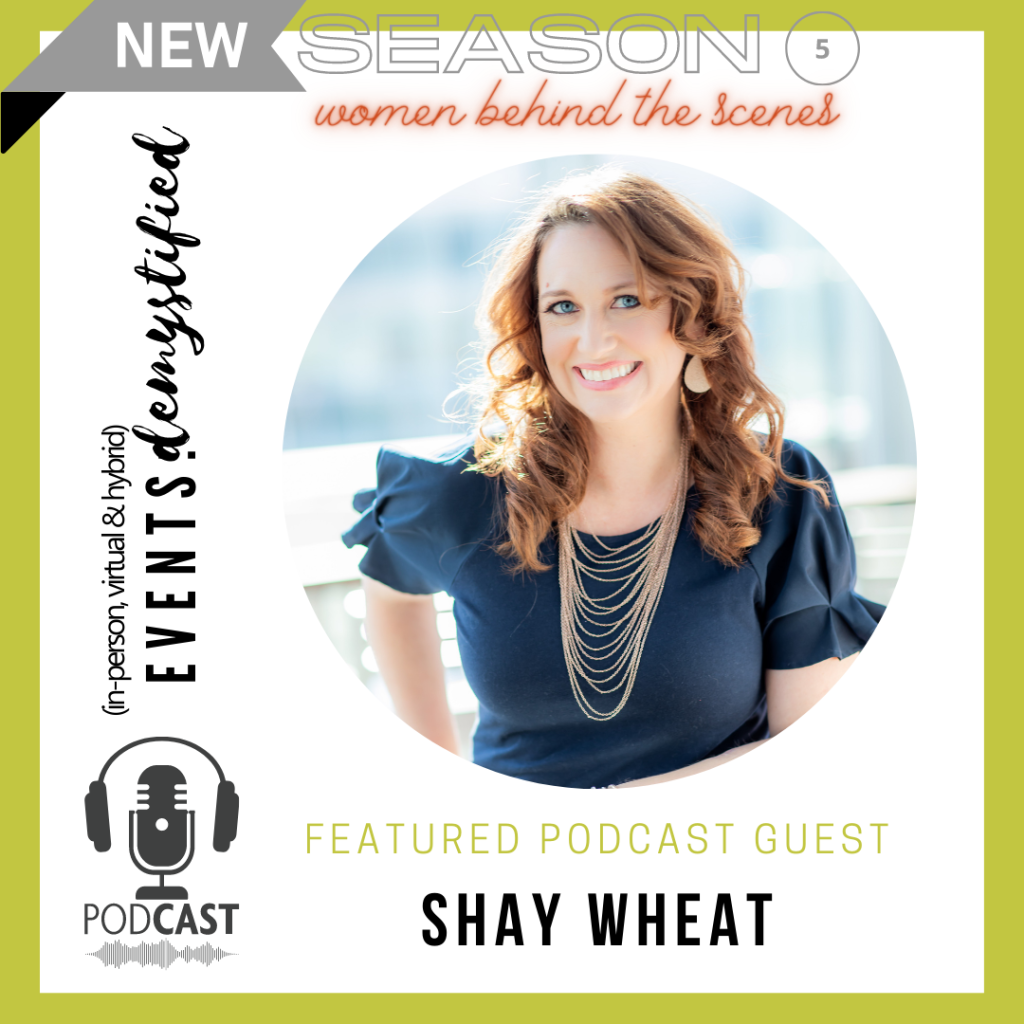 99: Scale Up your biz by creating a powerful & profitable Live or Virtual Event ft Shay Wheat (Grace & Ease Productions)