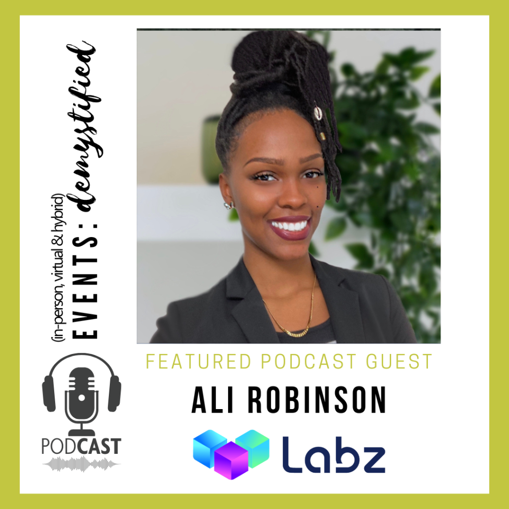 114: Demystifying out-of-the-box Web 2.5 Digital Events in the Metaverse ft Ali Robinson