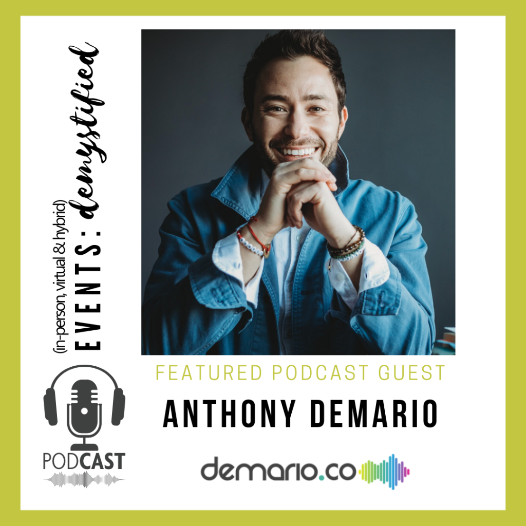110: The Speaker-Poet-TEDx Alumni on a Mission to Educate, Engage & Empower ft Anthony DeMario