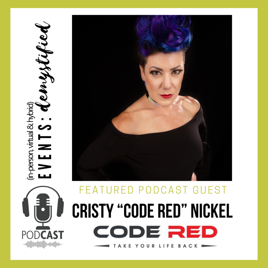 117: Transformative Entrepreneurship: Become a product of your product ft Cristy “Code Red” Nickel