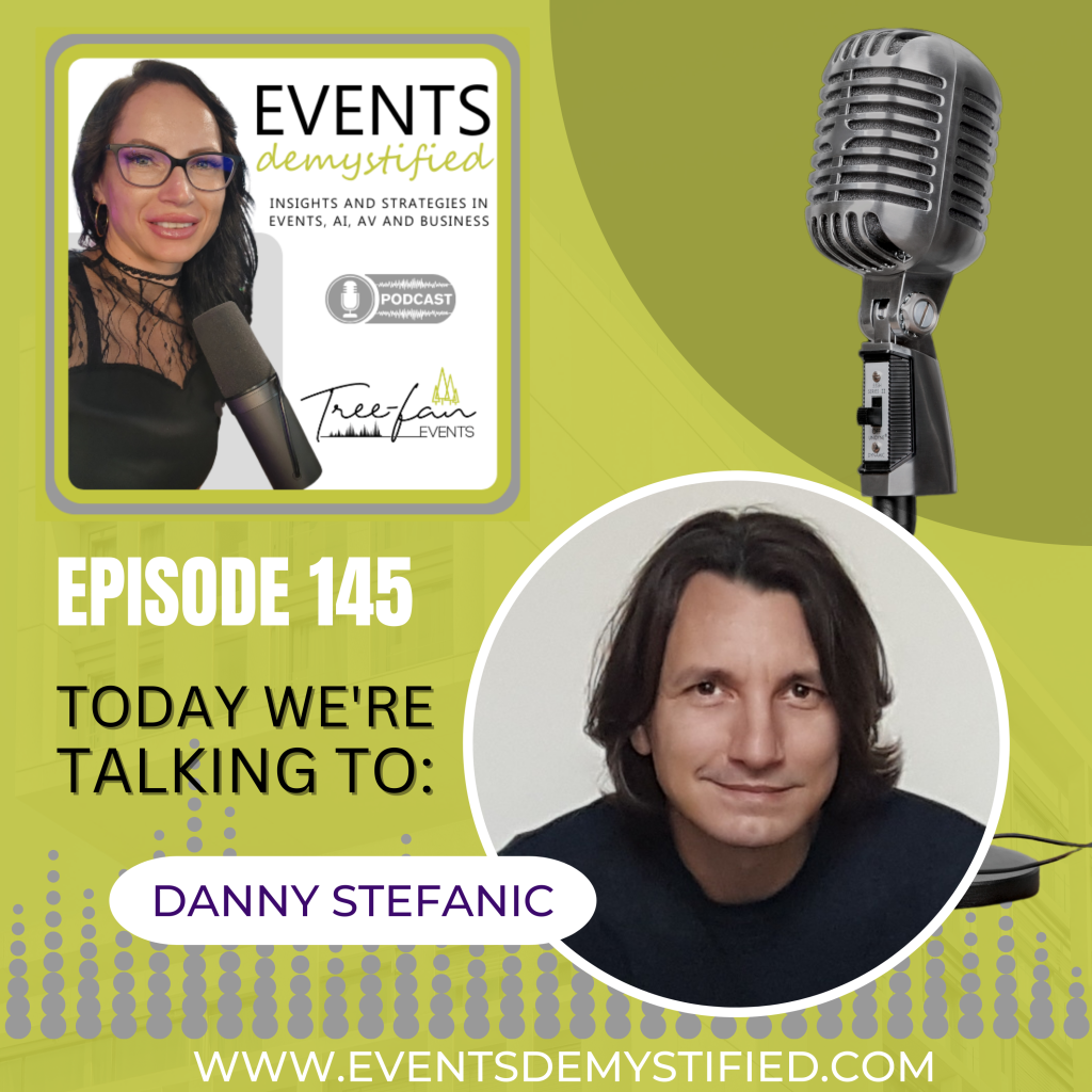 145: Exploring the Future of Events: AI, Metaverse and Virtual Reality ft Danny Stefanic #aitools